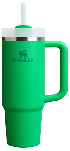 Stanley Quencher H2.0 Tumbler with Handle and Straw 30 oz | Flowstate 3-Position Lid | Cup Holder Compatible for Travel | Insulated Stainless Steel Cup | BPA-Free | Meadow - Click to Buy