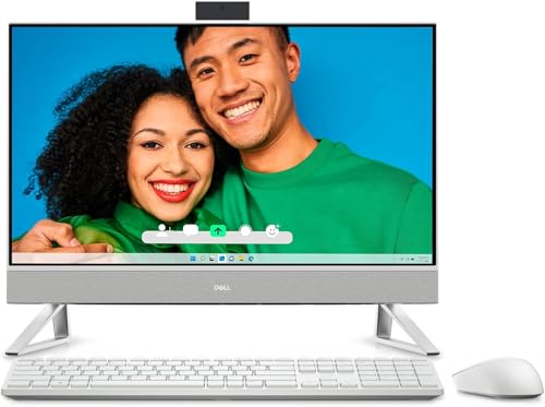 Dell Inspiron 7000 All-in-One Desktop 2024 New, Intel i7-1355U 10-Core, 27" FHD IPS Touchscreen Display, NVIDIA GeForce MX550, Wi-Fi, 32GB DDR4 1TB M.2 SSD, Win11 Home