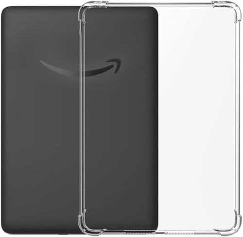 M.G.R.J® Soft TPU Transparent Back Case Cover for Kindle Paperwhite 12th Gen 2024 (7") / Kindle Colorsoft Signature Edition (7" inch)
