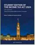 STUDENT EDITION OF THE INCOME TAX ACT 2024, 14th Edition
