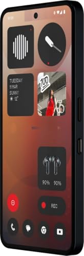 Nothing Phone (3A) 5G (Black, 8GB RAM, 128GB Storage) | Snapdragon 7s Gen 3 | 50MP+50MP+8MP Cameras | 32MP Front | 6.77” 120Hz AMOLED | 5000mAh Battery | 50W Fast Charging | Up to 16GB RAM Expansion