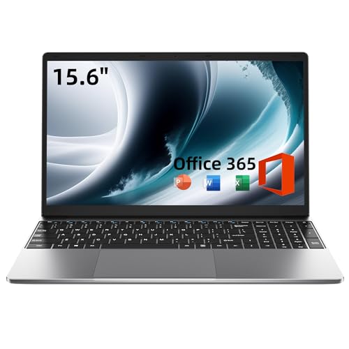 15.6 Inch Laptop with Office 365, 4GB RAM, 128GB Storage Expandable 1TB, 5205U Processor, HD Display, Windows 11 Laptops Computer, Wi-Fi 5, BT4.2, Numpad, Type-C, for Business and Students. - Click to Buy