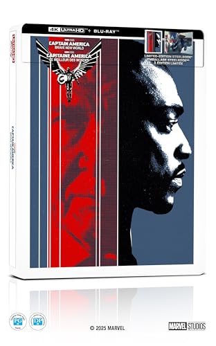 Captain America: Brave New World - 4K UHD/Blu-ray Combo + Limited Steelbook (Bilingual) - Click to Buy