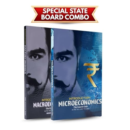 Introductory Microeconomics and Macroeconomics Class 12 (Special State Board Combo) by The Gaurav Jain | 2025–26 Edition | Theory, Numericals, PYQs & Mind Maps