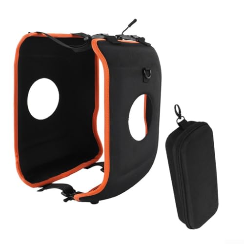FortunateSweet Wireless Microphone Case Compatible with for JBL for PartyBox-Encore2 Travel, Portable EVA Storage Bag for JBL for PartyBox Wireless Mic, Carrying Handbag